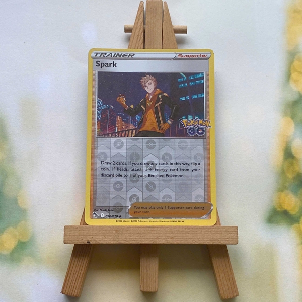 Thẻ hình Pokemon Spark 070/078 - Lá bài lẻ Pokemon GO Uncommon Reverse Holo tiếng Anh chính hãng ảnh 2