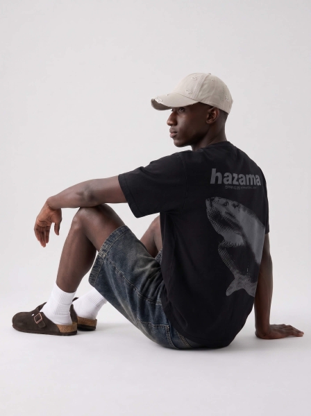 SHARK TEE PIGMENT DYED
