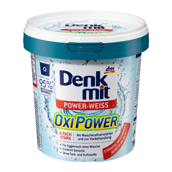 Bột tẩy trắng quần áo Denkmit Oxi Power 750g