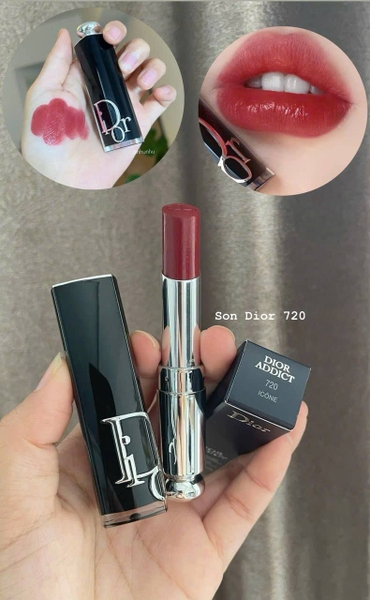 Son Dior Addict Stellar Shine 720 Icône Hồng khô - Cẩm nang sắc đẹp