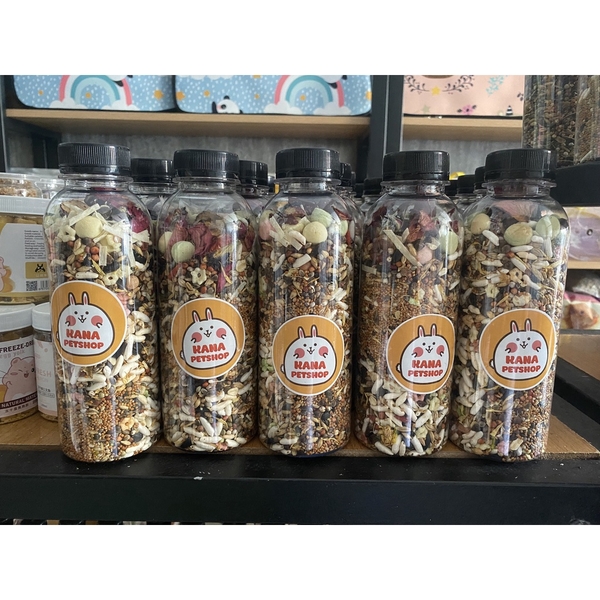 Thức Ăn Hamster Cao Cấp 🐹FREESHIP🐹 Đồ Ăn Cao Cấp Thảo Mộc Rang Bơ Không Chất Bảo Quản, Phụ Gia Hamster , Sóc .....