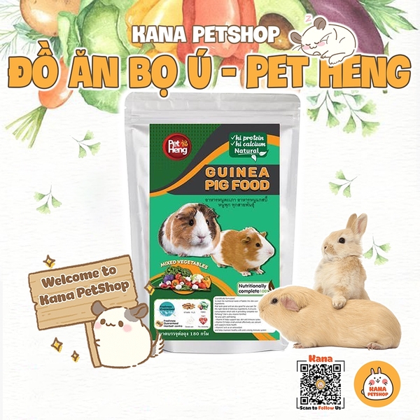 Thức Ăn Bọ Ú Các Loại Hạt 🐹FREESHIP🐹 Đồ Ăn Bọ Vị Rau Củ Pet Heng Thái Lan Guinea Pig Food Thỏ,Bọ Ú,Chinchilla...