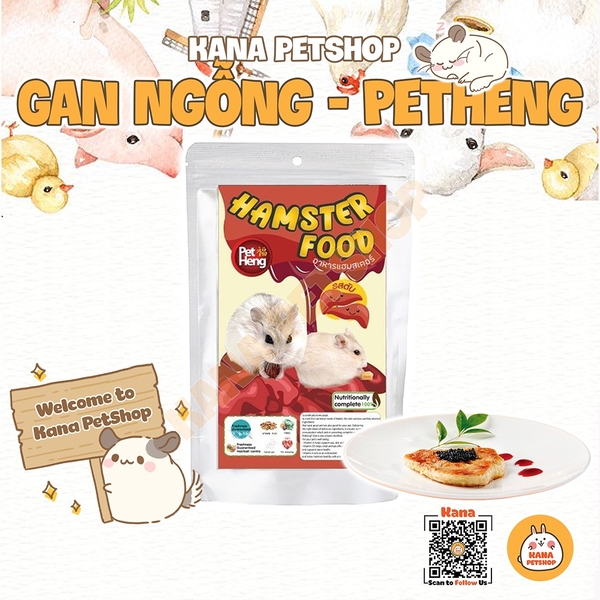 Thức Ăn Hamster 🐹FREESHIP🐹 Thức Ăn Pet Heng 12 Vị Hamter Food Thức Ăn Sóc Bay Úc, Thỏ, Bọ, Chinchialla, Sóc ....