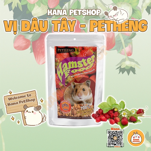 Thức Ăn Hamster 🐹FREESHIP🐹 Thức Ăn Pet Heng 12 Vị Hamter Food Thức Ăn Sóc Bay Úc, Thỏ, Bọ, Chinchialla, Sóc ....