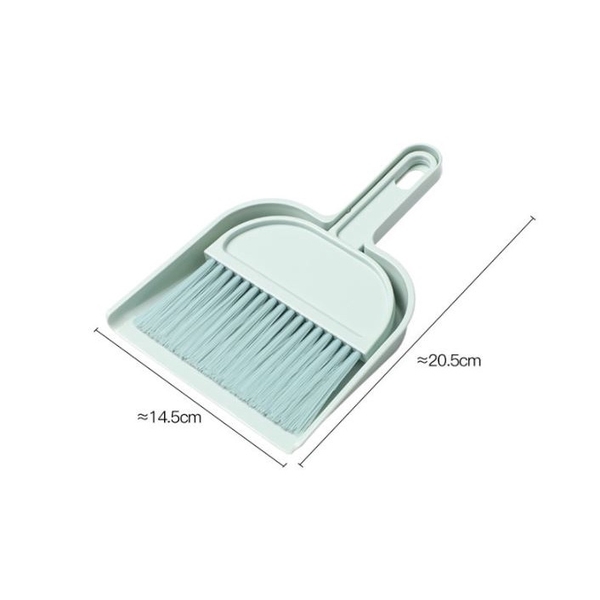 Bộ Chổi Và Đồ Hốt Rác Mini để bàn Tiện lợi Dọn Chuồng Cho Pet