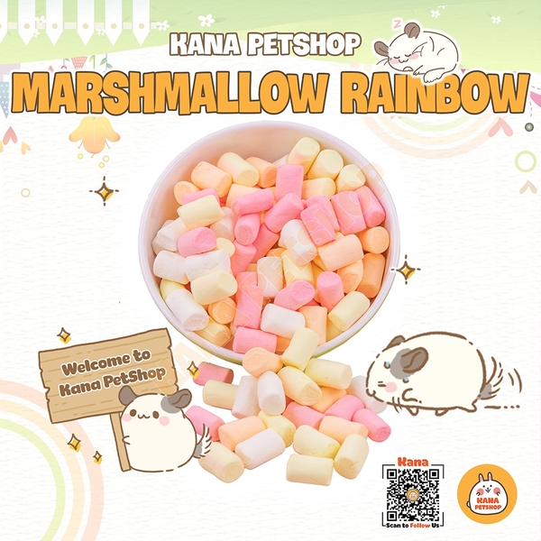 Thức Ăn Sóc Bay Úc Marshmallow Mật Ong 🐹 FREE SHIP 🐹 Đồ Ăn Cho Hamster, Sóc Bay Úc, Sóc Bông, Sóc Đất, Sóc Chuột...
