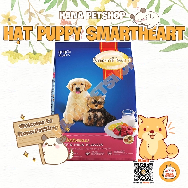 Thức Ăn Cho Puppy SmartHeart 🐹FREESHIP🐹 SmartHeart Chó Con 400G Thức Ăn CHÍNH HÃNG SmartHeart Dành Cho Chó Nhỏ...