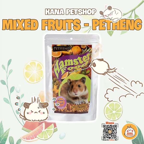 Thức Ăn Hamster 🐹FREESHIP🐹 Đồ Ăn Pet Heng Vị Trái Cây Hamster Food Cho Sóc,Thỏ,Bọ,Chinchialla ....