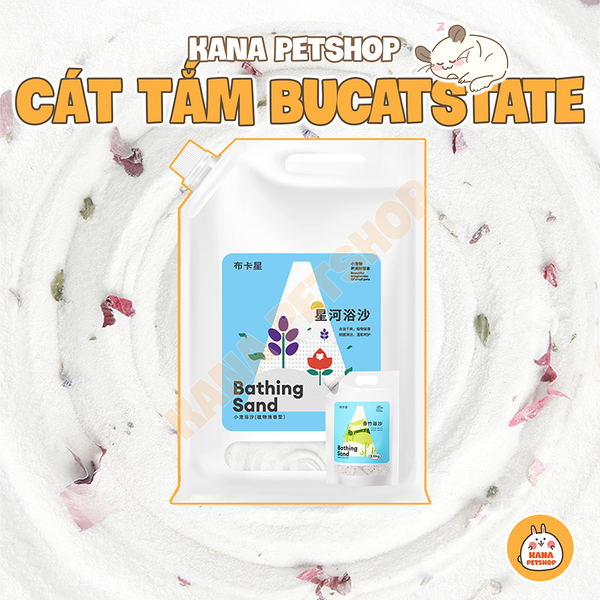 Cát Sa Mạc Hamster 🐹FREESHIP🐹 Cát Sa Mạc Chính Hãng Bucatstate Khử Mùi Thấm Hút Tốt Cho Hamster