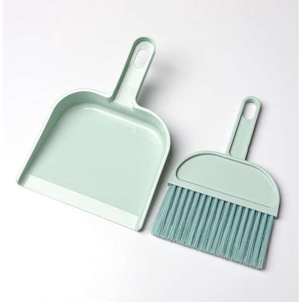 Bộ Chổi Và Đồ Hốt Rác Mini để bàn Tiện lợi Dọn Chuồng Cho Pet