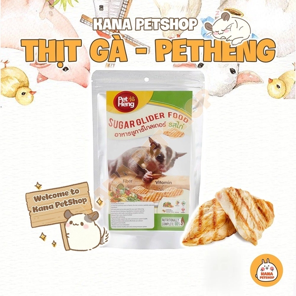 Thức Ăn Sóc Bay Úc 🐹FREESHIP🐹 Đồ Ăn Sugar Glider Pet Heng Food Vị Thịt Gà Thái Lan Cho Hamster, Sóc ...