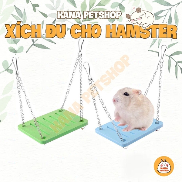 Xích Đu Cho Hamster 🐹FREESHIP🐹 Xích Đu Treo Đồ Chơi Cho Hamster