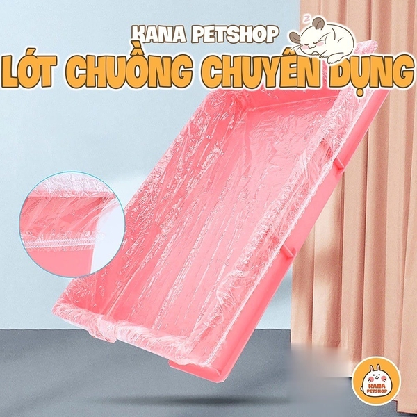 Túi Lót Chuồng Co Giãn 🐹FREESHIP🐹 Túi Lót Chuồng Chuyên Dụng Cho Thỏ , Bọ Size M - Size L