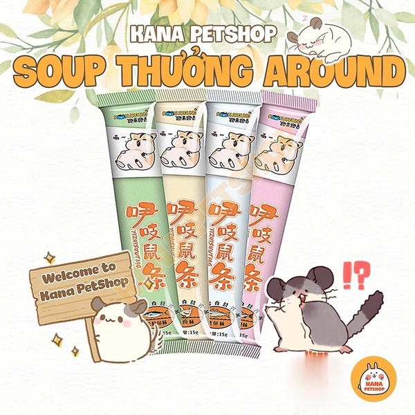 Thanh Dinh Dưỡng Hamster 🐹FREESHIP🐹 Súp Thưởng Runaround Cho Hamster, Sóc, Bọ, Thỏ…