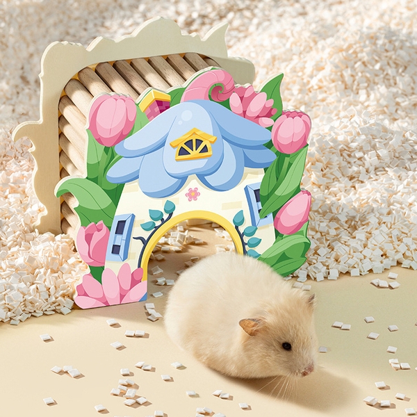 Lót Chuồng Hamster 🐹FREESHIP🐹 Giấy Sữa Vuông Không Bụi Siêu Thấm Lót Chuồng Hamster, WinterWhite, Bear, Robo, Rat ...