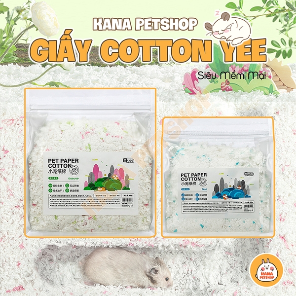 Giấy Lót Chuồng Hamster 🐹FREESHIP🐹 Giấy Cotton Yee Cao Cấp  Lót  Chuồng Hamster, WinterWhite, Bear, Robo, Rat ...