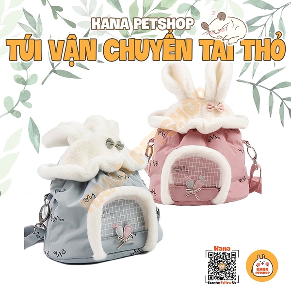 Túi đeo du lịch đi chơi cho Hamster 🐹FREESHIP🐹 Túi Xách Vận Chuyển cho Hamster Sóc Bay, Sóc Chuột...