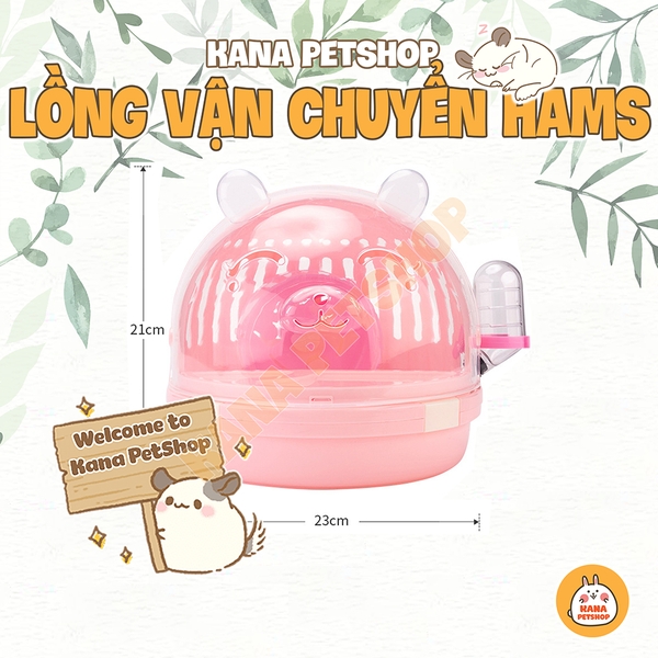 Lồng Vận Chuyển Hamster 🐹FREESHIP🐹 Lồng Xách Tay Vận Chuyển Hamster , Nhím , Sóc , Sóc Bay , Vẹt ....