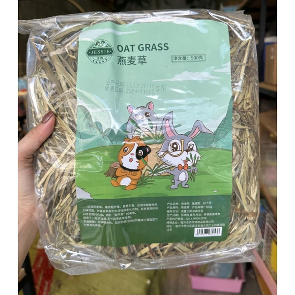 Cỏ Yến Mạch 🐹FREESHIP🐹 Oat Hay Jessie Cỏ Khô Dinh Dưỡng Cho Thỏ - Bọ - Hamster