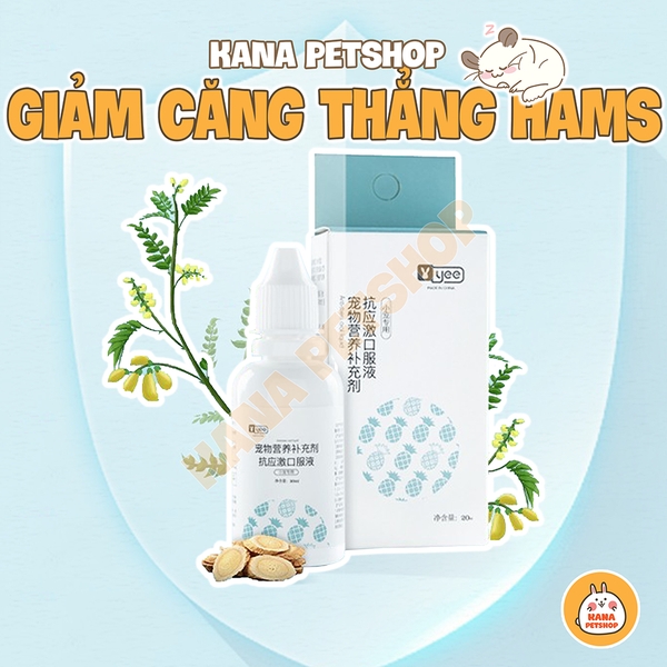 Phòng Chống Căng Thẳng Hamster 🐹FREESHIP🐹 Ngừa Stress Giảm Căng Thẳng Hãng Yee Ở Hamster