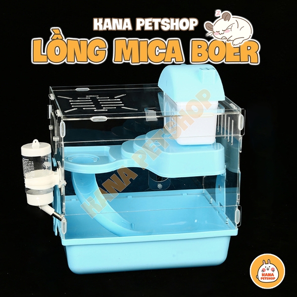 Lồng Hamster Hoàng Tử Mica 🐹𝐌𝐈𝐂𝐀🐹 Lồng Hoàng Tử 𝐌𝐈𝐂𝐀 Nuôi Hamster Cho Các Bé Hamster Nhỏ