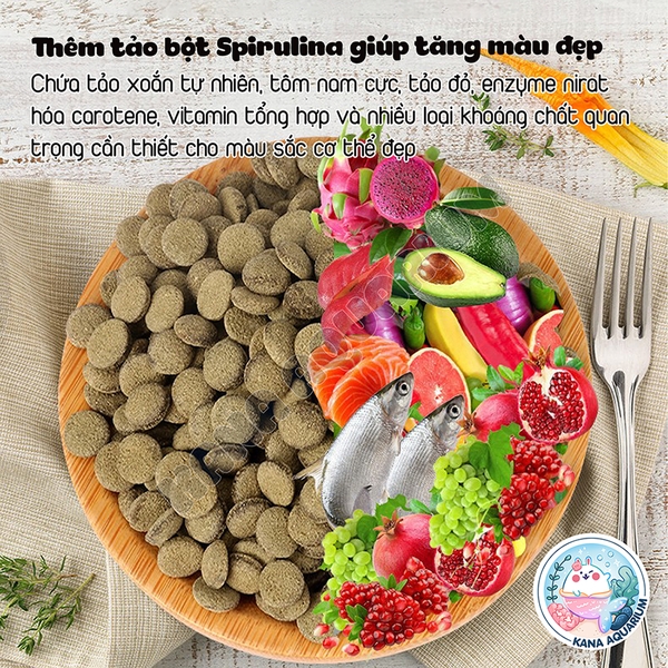 Thức Ăn Tép Cảnh Yee 🐟 FREESHIP 🐟 Thức Ăn Yee Shrimp Bổ Sung Canxi Kích Màu Cho Tép Cua Tôm Cảnh