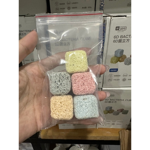 Vật Liệu Lọc Cao Cấp 6D 🐟 FREESHIP 🐟 Vật Lọc Nano Thế Hệ Mới Yee Bacteria House