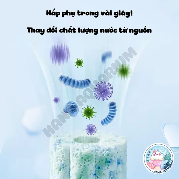 Sứ Emerald Yee 🐟 FREESHIP 🐟 Sứ Emerald Thanh Lọc Vật Liệu Lọc Thế Hệ Mới Nuôi Cấy Vi Sinh Gấp 5 Lần
