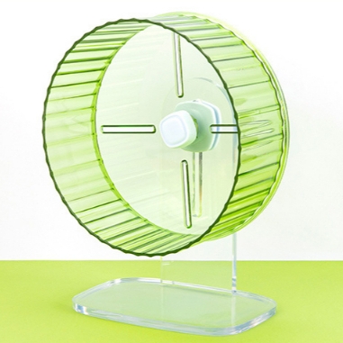 WHEEL VẬN ĐỘNG CHO HAMSTER - Wheel RainBow trong suốt, chống ồn, chạy êm