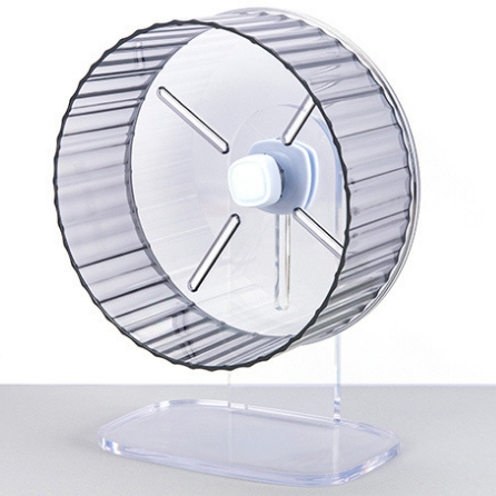WHEEL VẬN ĐỘNG CHO HAMSTER - Wheel RainBow trong suốt, chống ồn, chạy êm
