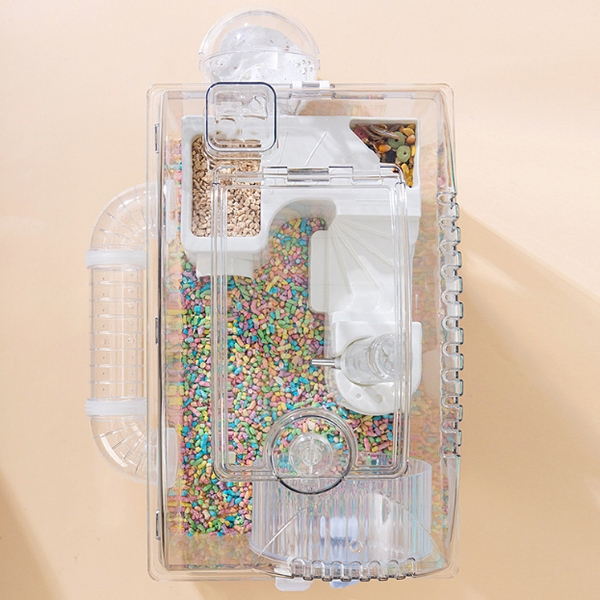 Lồng tàu ngầm mica cao cấp 🐹FREESHIP🐹 Lồng 𝐓𝐚̀𝐮 𝐍𝐠𝐚̂̀𝐦 đầy đủ phụ kiện cho hamster