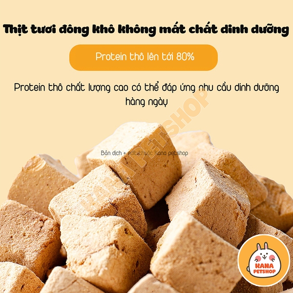 Gan Gà Sấy Hamster 🐹FREESHIP🐹 Gan Gà Sấy Bổ Sung Dinh Dưỡng Thức Ăn Dặm Cho Hamster, Sóc, Nhím