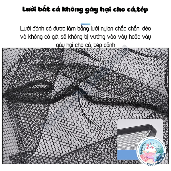 Vợt Bắt Cá Tép Lưới Vuông Chính Hãng Yee 🐟 FREESHIP 🐟 Vợt Nhựa ABS Bền Không Gây Hại Cho Cá,Tép Cảnh