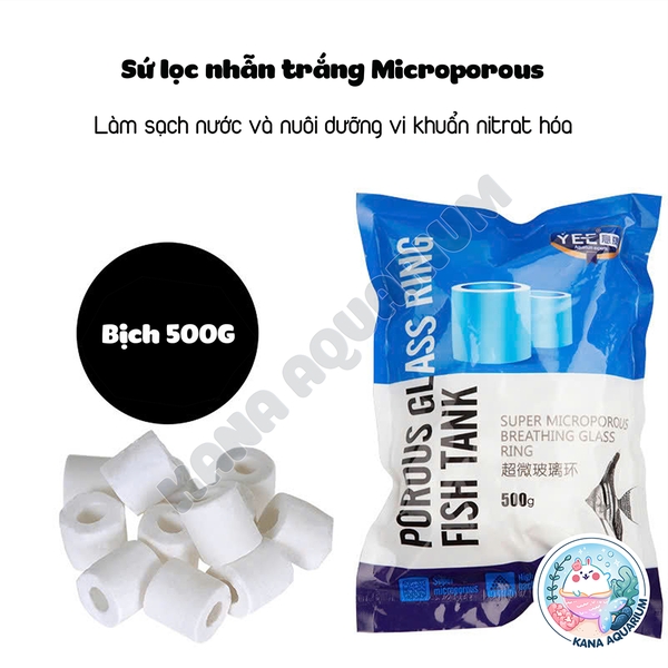[Có sẵn túi] Combo Vật Liệu Lọc Cao Cấp Yee  🐟 FREESHIP 🐟 Sứ Lọc Giúp Trong Nước Khử Mùi Bể Cá