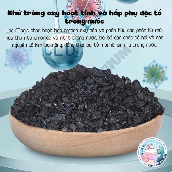 [Có sẵn túi] Vật Liệu Lọc Yee Magic Power 🐟 FREESHIP 🐟Vật Liệu LọcThan Hoạt Tính Cá Cảnh Thủy Sinh