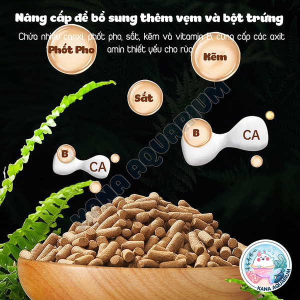 Thức Ăn Rùa Cảnh 🐟 FREESHIP 🐟 Yee Turtle Feed Dinh Dưỡng Phát Triển Khỏe Mạnh Mai Rùa Đẹp Tự Nhiên