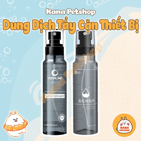 Dung Dịch Tẩy Cặn Bẩn Voonline 🐟 FREESHIP 🐟 Tẩy Cặn Hồ Cá Vật Liệu Bẩn Yee Không Gây Hại Cho Cá