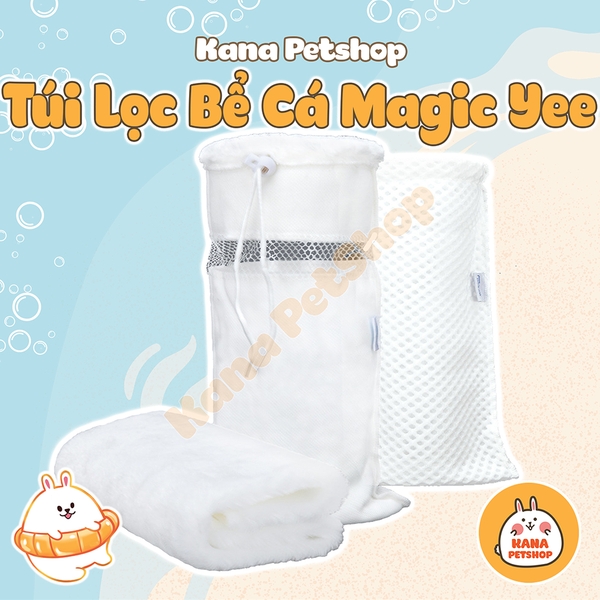 Túi Lọc Bể Cá Cao Cấp Yee 🐟 FREESHIP 🐟 Lúi Lọc Bông Dày 3 Lớp, Lọc 3D Tổ Ong, Lọc Chống Tràn Bể Cá