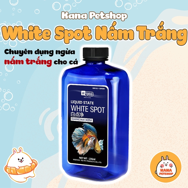 Chế Phẩm Sinh Học Yee White Spot Phòng Nấm Trắng Cho Cá 🐟 FREESHIP 🐟Hiệu Quả Ngay Từ Lần Đầu Sử Dụng
