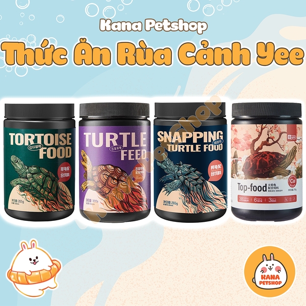 Thức Ăn Rùa Cảnh 🐟 FREESHIP 🐟 Yee Turtle Feed Dinh Dưỡng Phát Triển Khỏe Mạnh Mai Rùa Đẹp Tự Nhiên