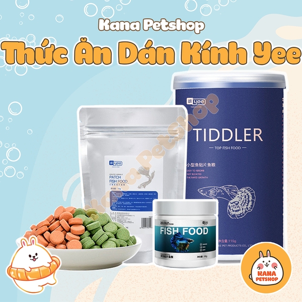 Thức Ăn Dán Kính Cao Cấp Yee 🐟 FREESHIP 🐟 Thức Ăn Dán Hồ Giàu Dinh Dưỡng Kích Màu Cho Cá Cảnh