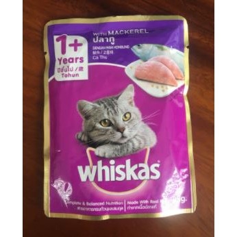 Pate Whiskas Cho Mèo Trưởng Thành (Trên 1 Tuổi)