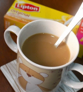 Trà sữa Lipton (đá/nóng)
