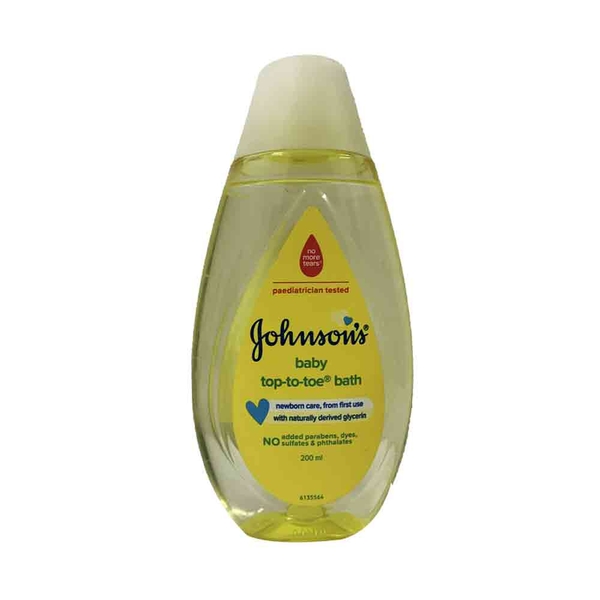 Sữa Tắm Gội Toàn Thân Johnson baby Top To Toe chai 200ml