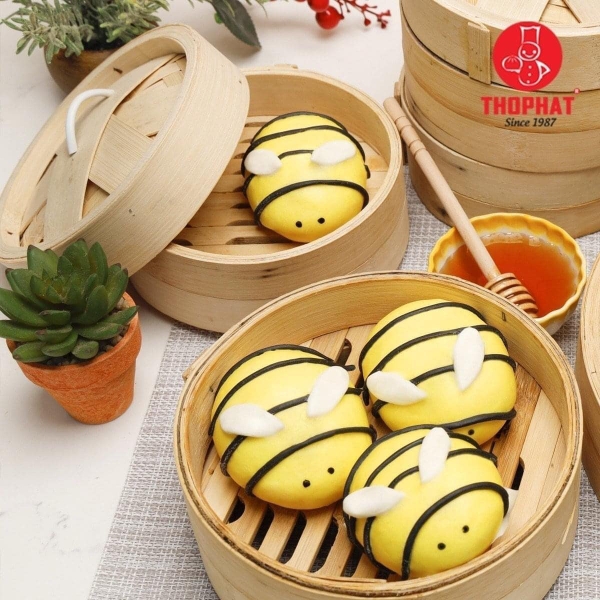 Bánh Bao Con Ong Trứng Sữa Thọ Phát 50g