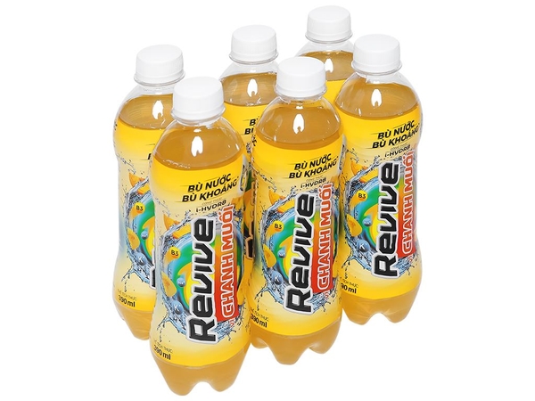 Nước bù khoáng Revive chanh muối chai 390ml