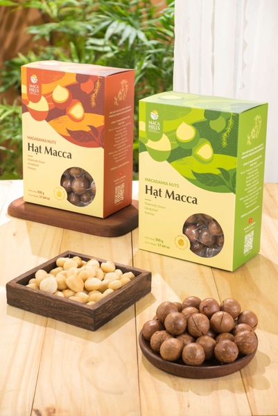 Hạt Macca Mẫu Tết Hộp 400gr