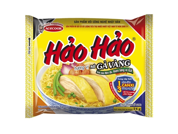 Mì Hảo Hảo gà vàng gói 74g