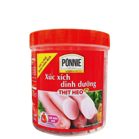 Xúc Xích Thịt Heo Ponnie 19g