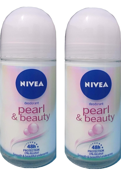 Lăn Khử Mùi Ngọc Trai Sáng Mịn Pearl & Beauty Nivea chai 25ml